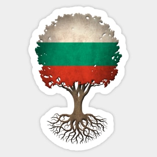Tree of Life with Bulgarian Flag Sticker